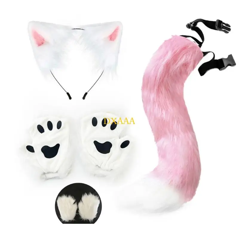 DXAA أحذية جميلة من الصوف خطة مفصلة ملابس مريحة متعددة الاستخدام بالإضافة إلى مواد حفلات الهالوين