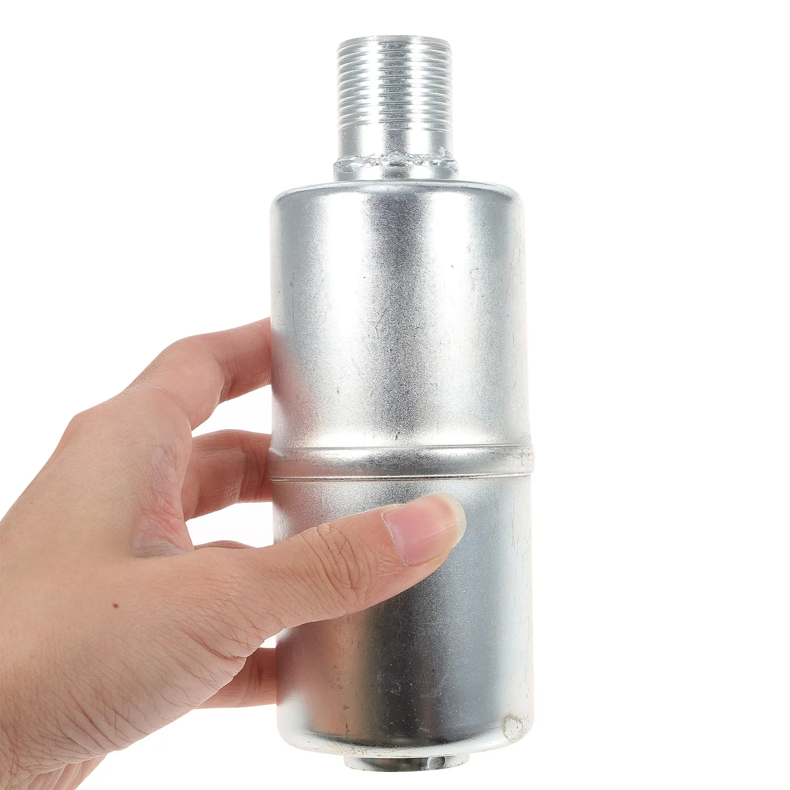 

3 4 Inch Threaded Lawn Mower Engine Muffler Small Metal Parts Galvanized Exhaust Replacement For Vertical Engine Garden