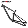 Airwolf カーボンフルサスペンションマウンテンバイクフレーム 12X148 ブースト 29er カーボンフレーム MTB XC MTB 自転車ディスクフレームトラベル 100 3
