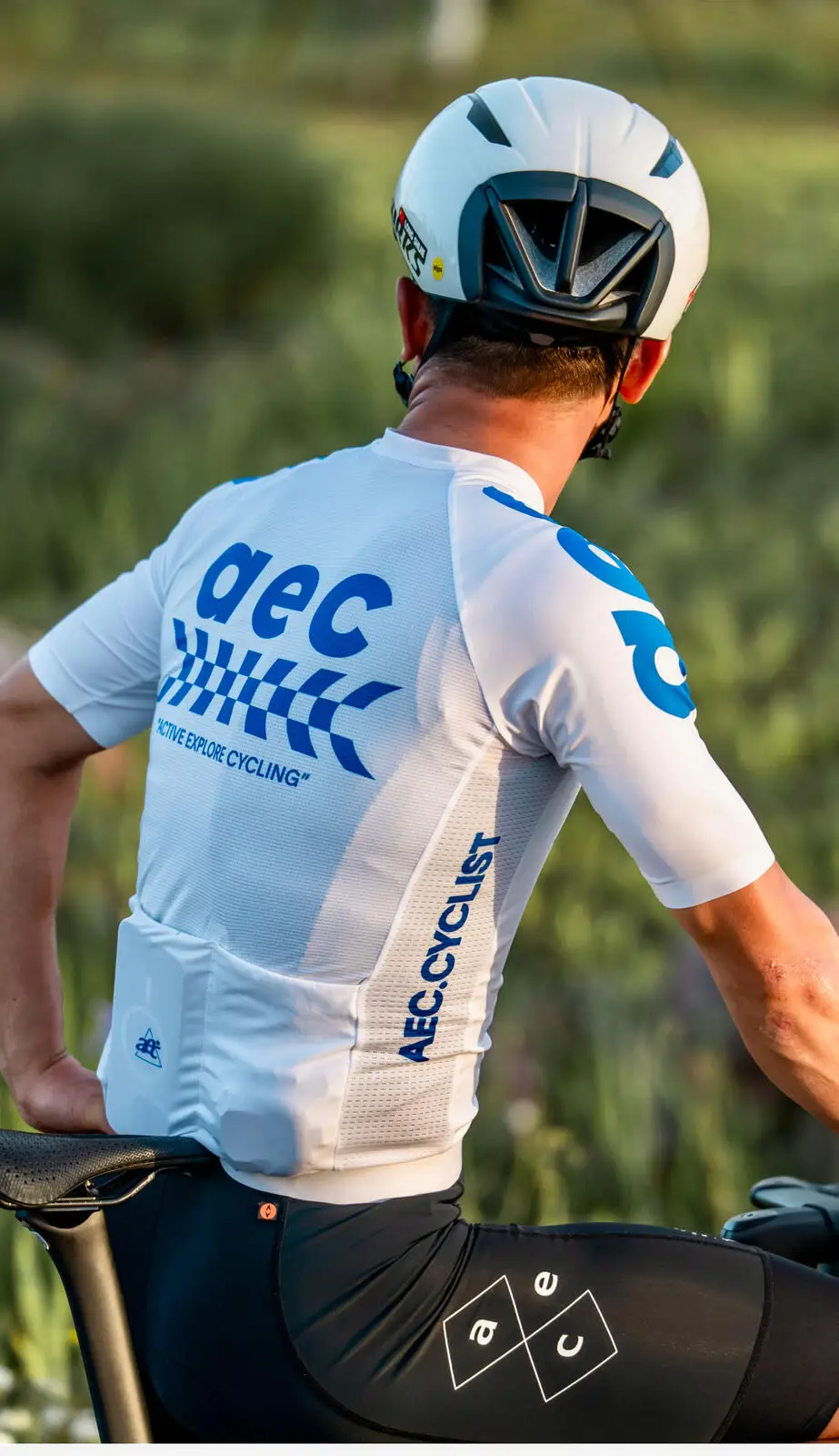 AEC Damen Langarm-Radtrikot Schnelltrocknend Herren Kurzarm-Fahrradoberteil Sommer Atmungsaktive MTB-Bekleidung FengChi Serie – Detail 33