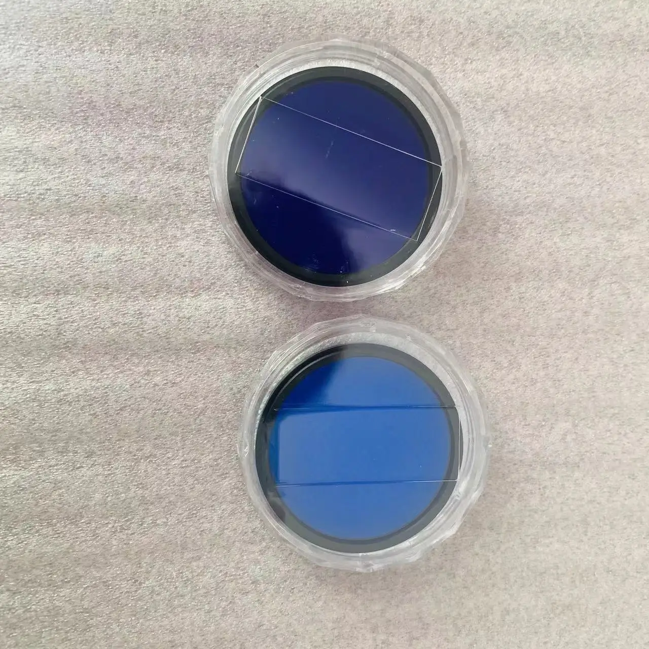 Nhiều Kích Thước 77Mm Vòng Có Ren Vít Gọng Xanh Dương Kính Cường Lực QB3 Và QB19 Cho IR Chụp Ảnh