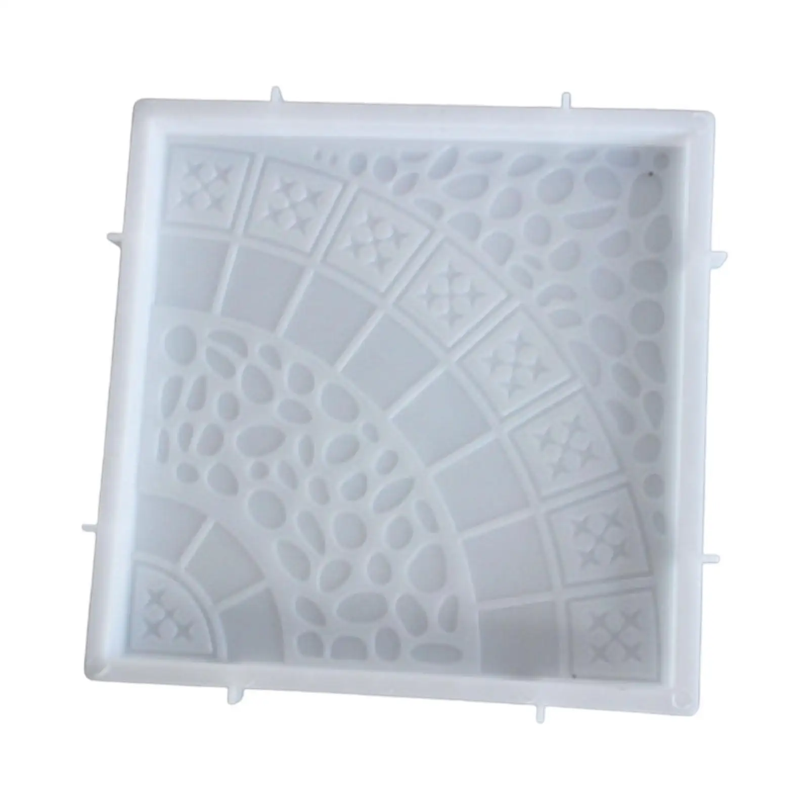 Reusable Concrete Paving Stone Model for Garden Path Making, DIY Paving Stone