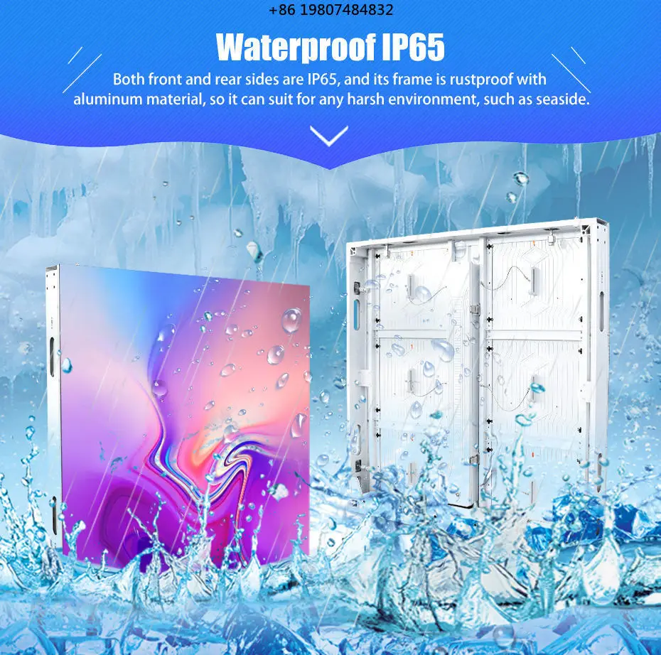 

P4-P10 IP66 Naked Eye 3D Outdoor LED Video Wall, Ultra HD High Brightness Billboard for Shopping Mall Advertising Hot Sale