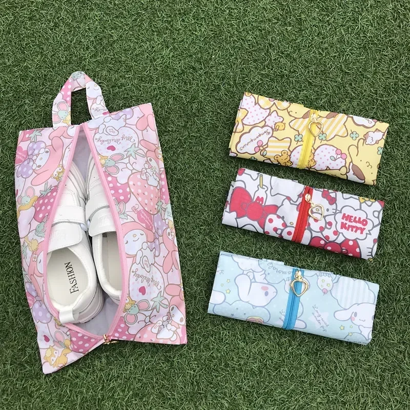 

Sanrio Shoe Bag Hello Kitty Kawaii Shoes Underwear Underwear Multifunctional Storage Bag Travel Bag Cartoon Dustproof Home