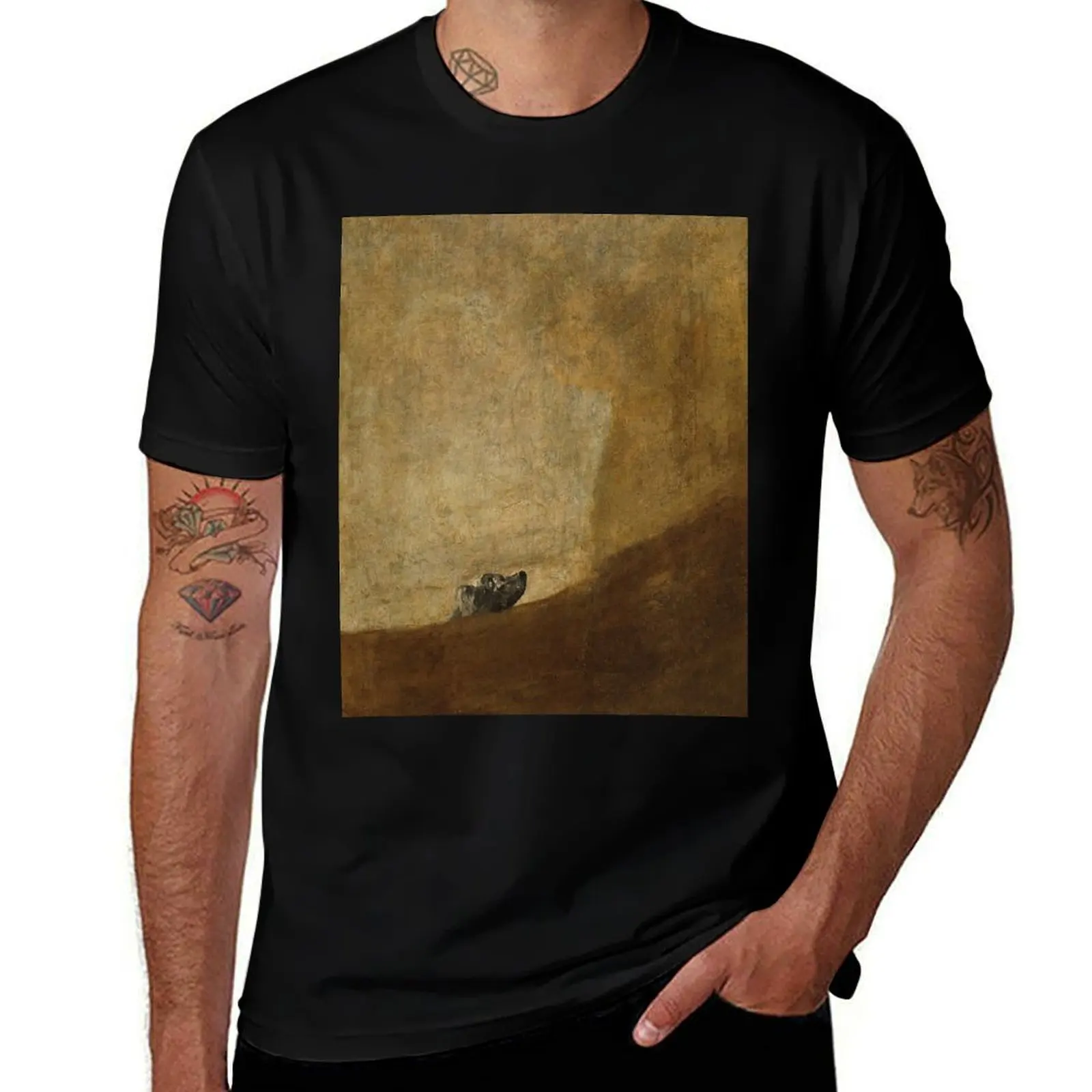 

shirt T-Shirt shirt essential Goya Dog t t - The man casual