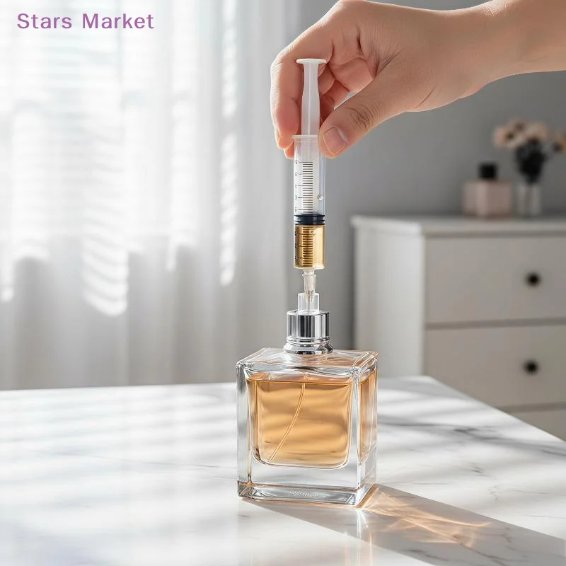New 1/3Pcs Syringe Plastic Perfume Dispenser Tool 10ML Refills Cosmetics For Quantitative Distribution Of Refillable Bottles