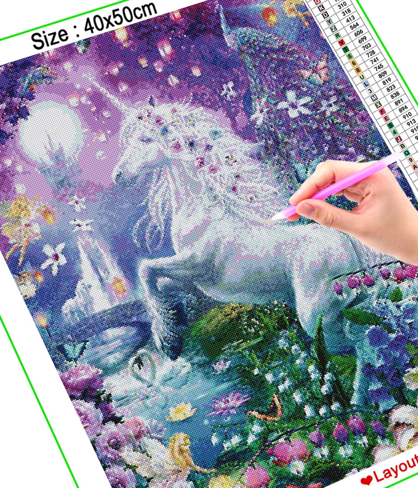 Dispaint Art 5D Diy Diamond Painting 