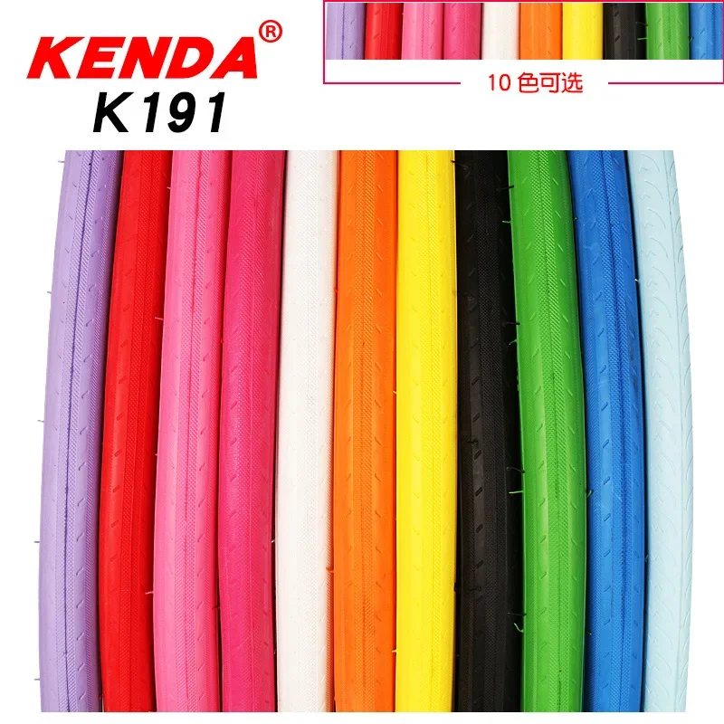 

KENDA Jianda Dead Flying Tire K191 26 Inch Road Bicycle Outer Tire 700x23C Color Inflatable Tire