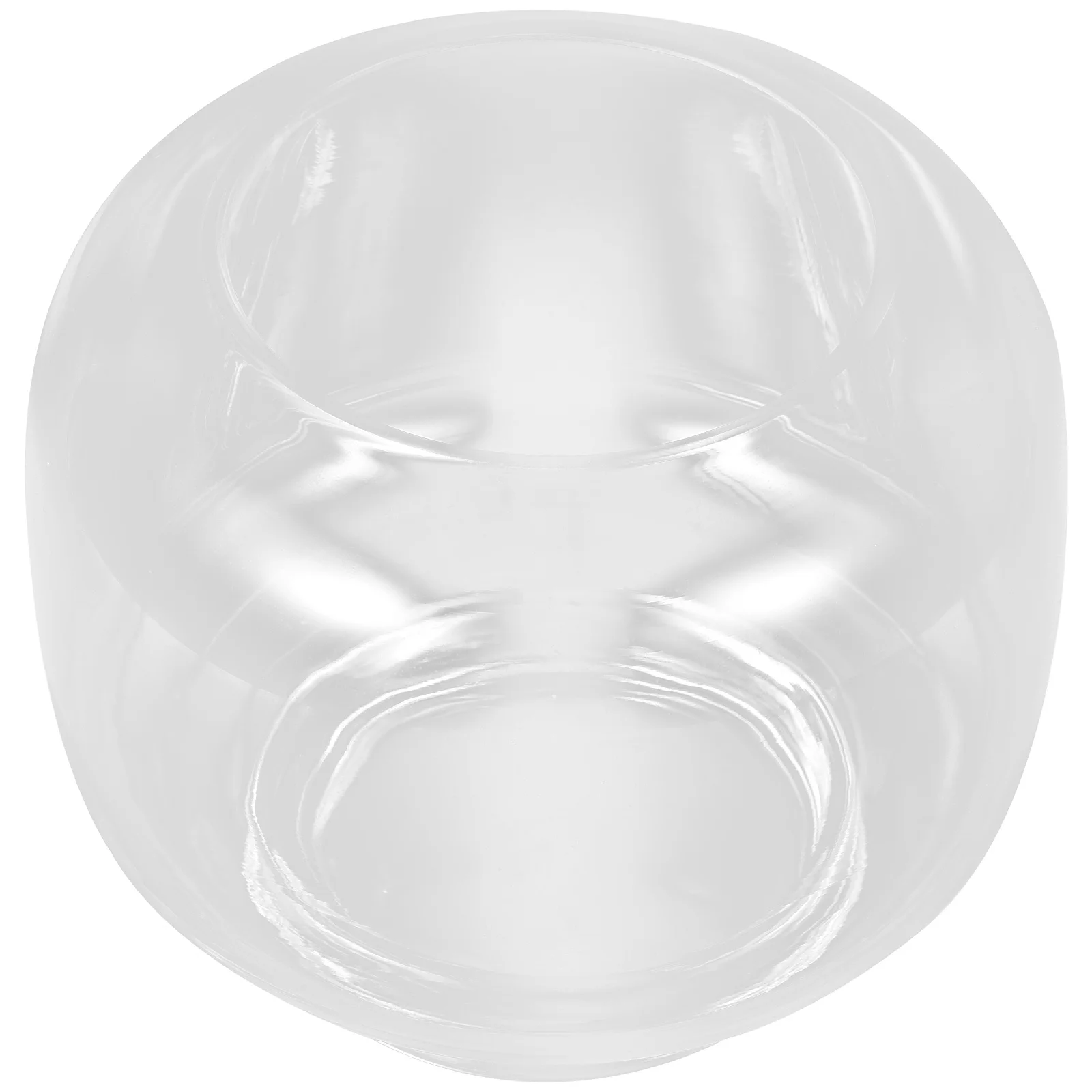 

Glass Transparent Flower Vase Clear Hydroponic Bottle Desktop Decoration for Home Office Table Glass Hydroponic Vase