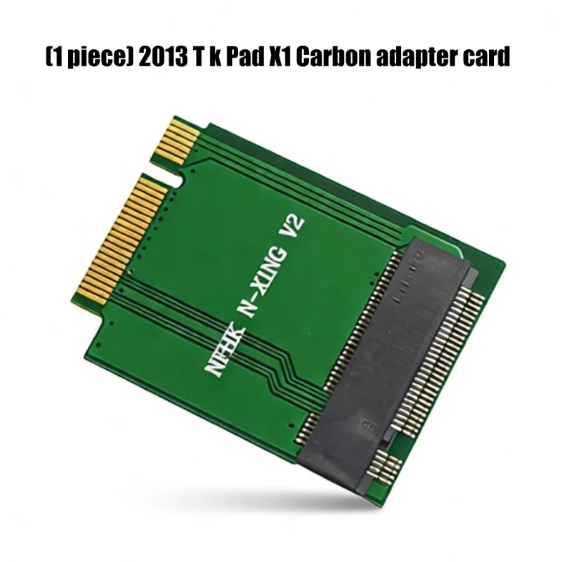 HX6A 2242 SATAs M.2 NGFFs SSDs Expansion Card For 2013 Carbon Builts With PCBs Components