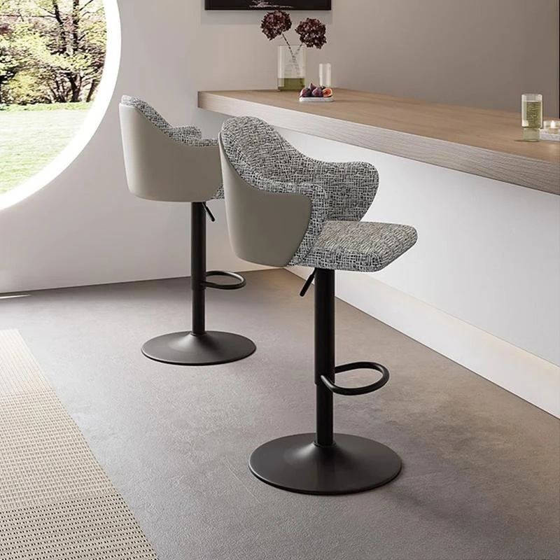 

High Bar Household Rotating Chair Lifting Island Back Chair