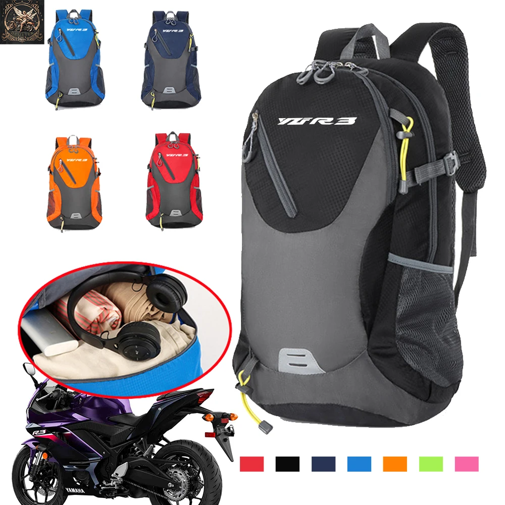 Outdoor Sports Montanhismo saco para homens e mulheres, grande capacidade mochila, acessórios de viagem, Hot Deal, Yamaha YZFR3, YZF R3