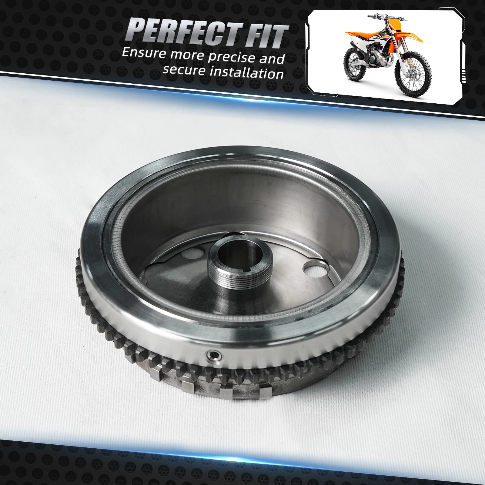 NICECNC For 2023 KTM 300 250 TPi XCW 300 TPi Husqvarna TE 300i TE 250i TX 2017-2022 Motorcycle 10 Ounces Flywheel Weight Circle