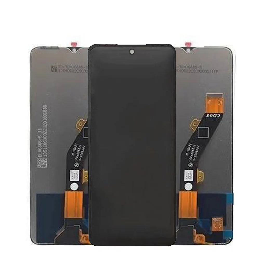 Original For Tecno POP 7 LCD BF6 Display Touch Screen Digitizer Assembly Replacement For Tecno Pop7 LCD Parts