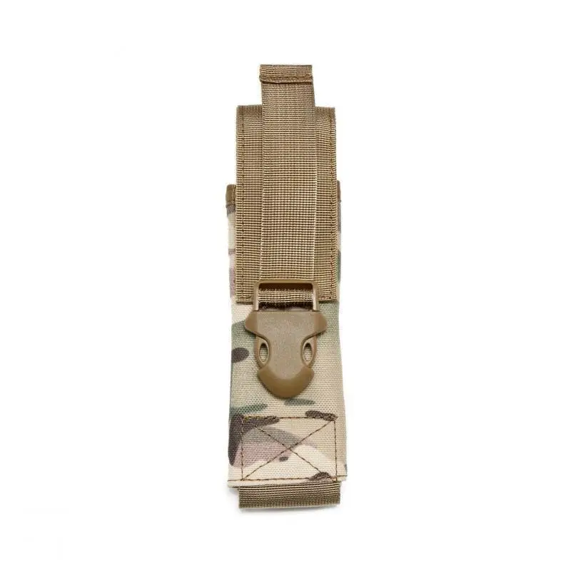 Adjustable MOLLE Flashlight Holder Compact Utility Tool Pouch for Outdoor Work Hiking and Everyday Carry view 6
