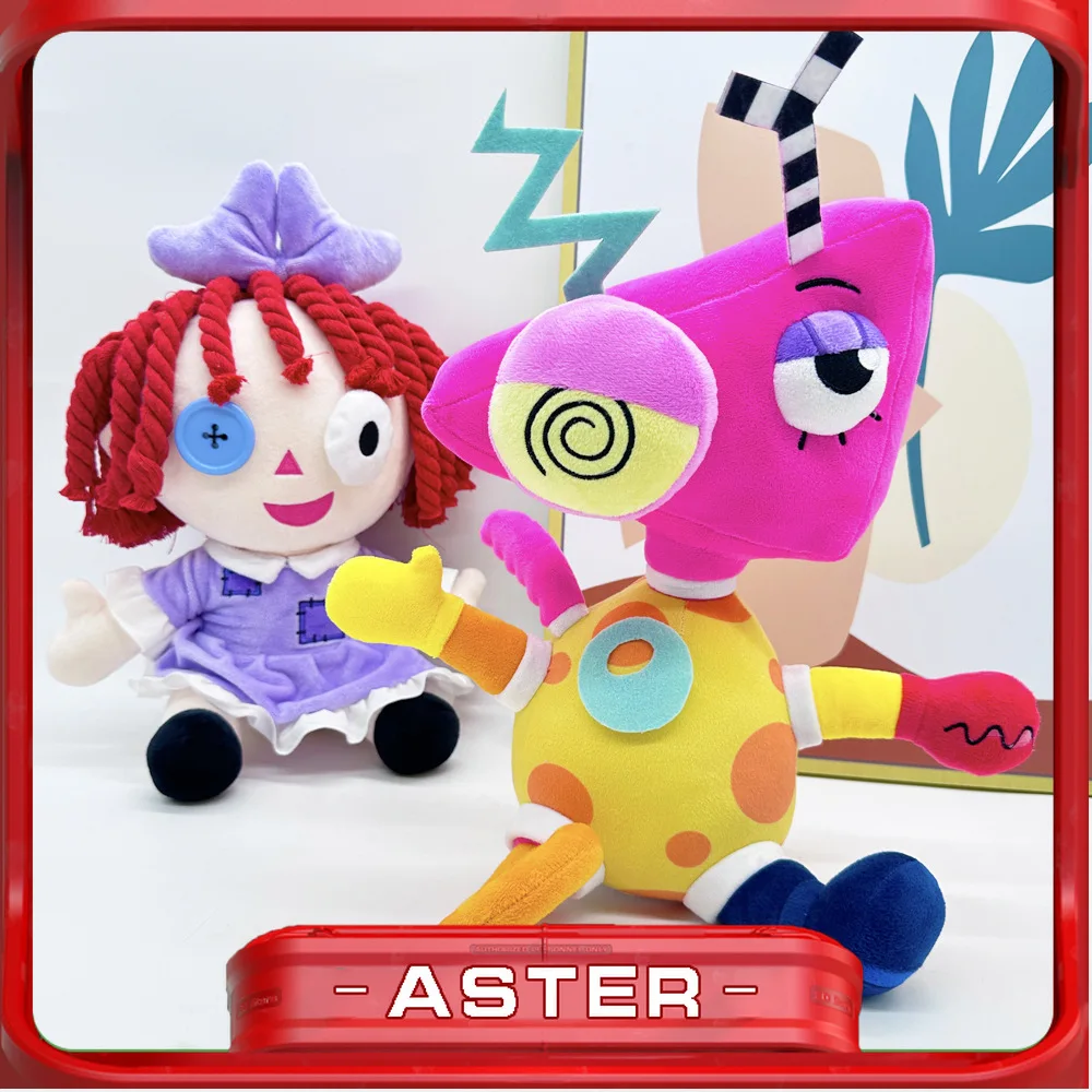 

The Amazing Digital Circus Pomni Jax Plush Toy Anime Cute Theater Rabbit Doll StuffedCartoon Clown Christmas Kids Gifts