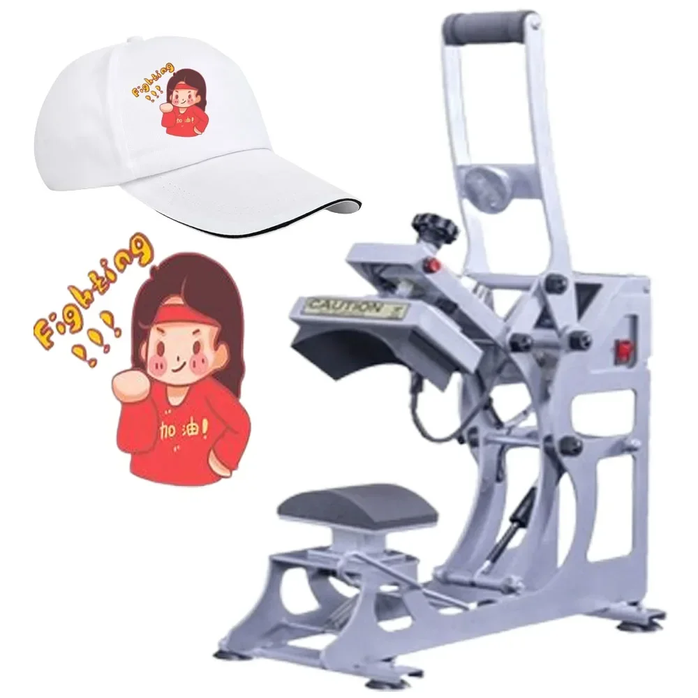 

machine easy press heat press machine for cap transfer sublimation auto open N in 1