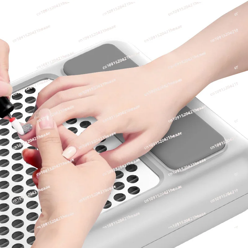 Suitable for Professional Nail Dust Collector Rechargeable Vacuum Extractor with Reusable Filter Manicure Equipment for Home Use