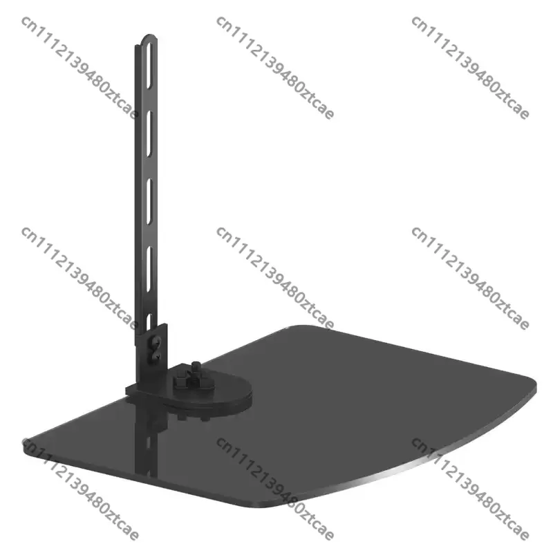 Hole Free Wall Mount Storage Holder Bracket for TV Box, Set Top Box, Router and Media Player