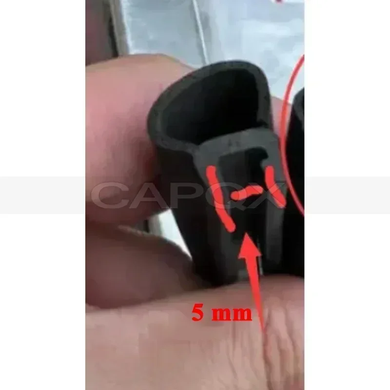 Maosheng Engine Bay Fender Under Hood Rubber Seal Strip For BMW 5 Series F10 F18 2011-2017 Engine Compartment Cover Rubber Strip