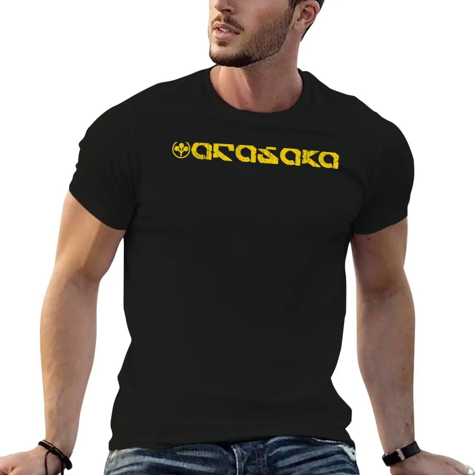 Arasaka Corporation T-Shirt Short sleeve tee quick drying black t shirts for men