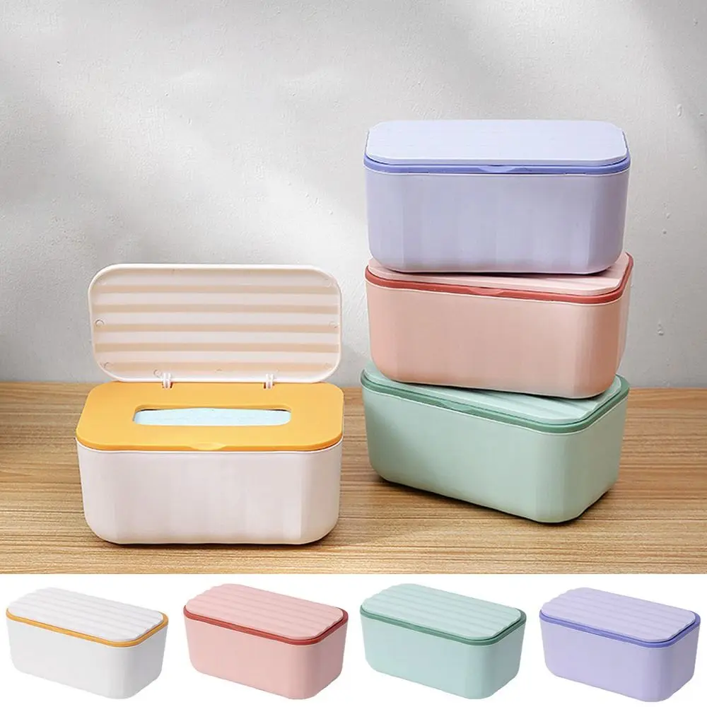 2027 Seat Type/Wall Mounted Dual-purpose Tissue Box Wet Wipes Dispenser With Dust Lid Napkin Paper Case Box Home Car Napkin Hold