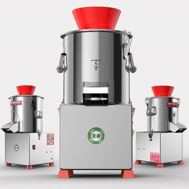 120KG/H Multi-function Food Cutter Electric Vegetable Cutter Machine Chili Meat Vegetable Stuffing Machine Chopper Garlic Cutter