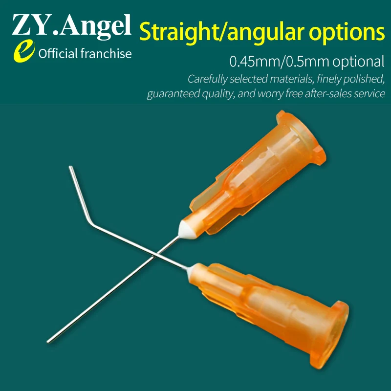 Condolet disposable sterile irrigation needle Ophthalmology lacrimal duct dental irrigation needle Flat head angle needle