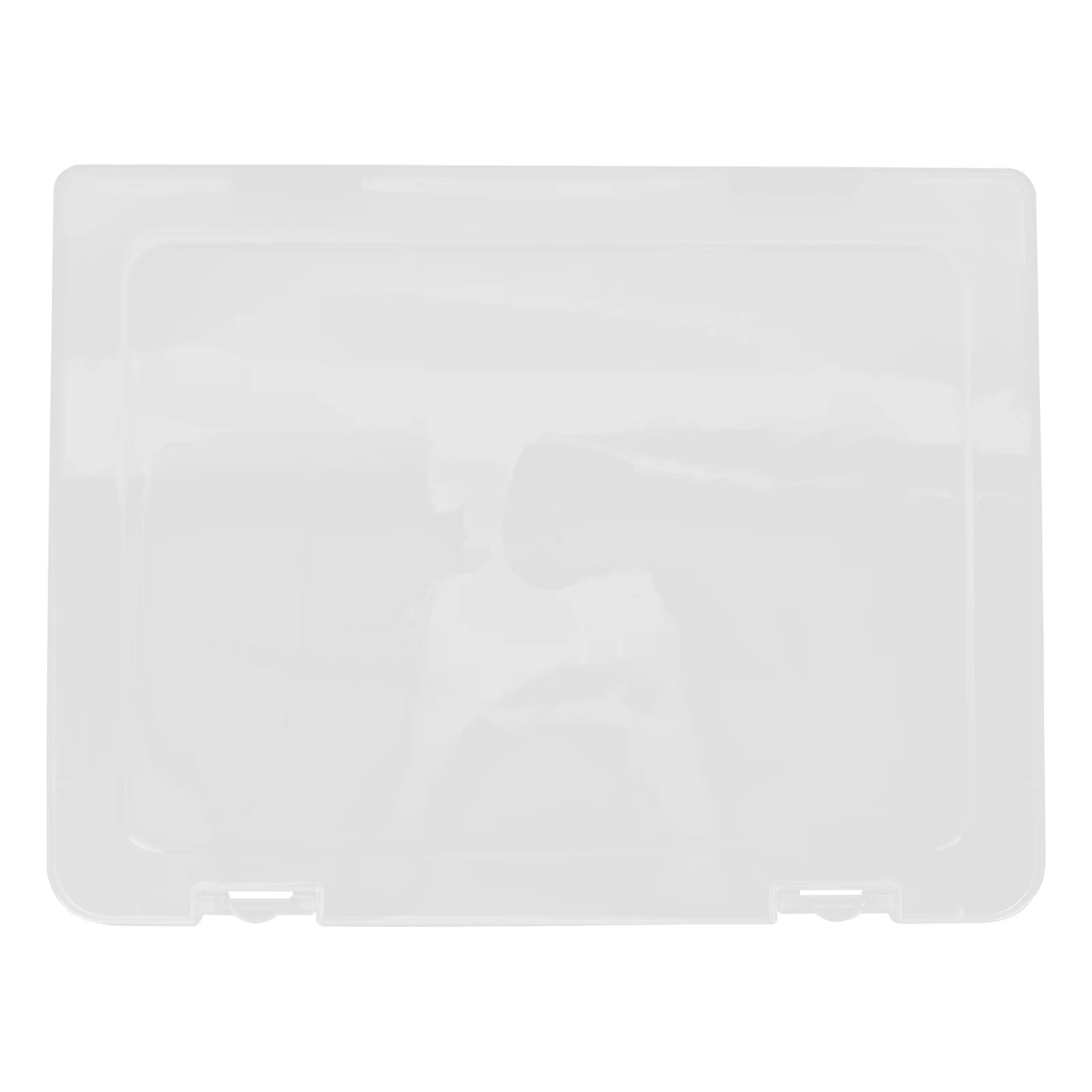 

File Box Transparent Paper Organizer Lightweight for Documents Certificates Home Office Storage Paper Box
