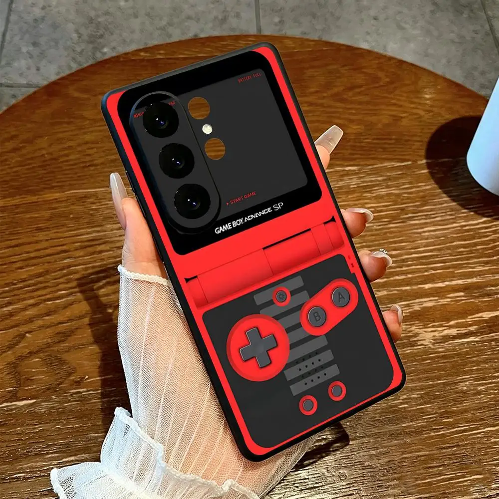 Cool Game Consoles Hot Phone Case For Samsung Galaxy S26 S25 S24 S23 S22 S21 Plus Ultra Fold A Soft Black