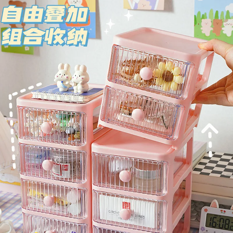 Multi drawer storage box, pen holder cabinet, office tape hair accessories