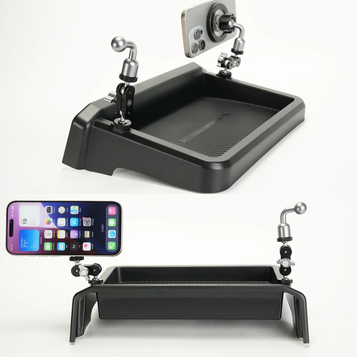 For Nissan Pathfinder 2022 2023-2025 R53 Center Console Lower Storage Box Armrest Storage Box Multi-functional Car Phone Holder view 6