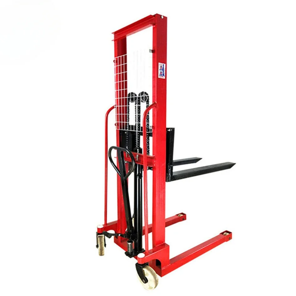 for Hydraulic Manual Hand Stacker Forklift 2.0t 1.6m Lifting Manual Reach Stacker Price