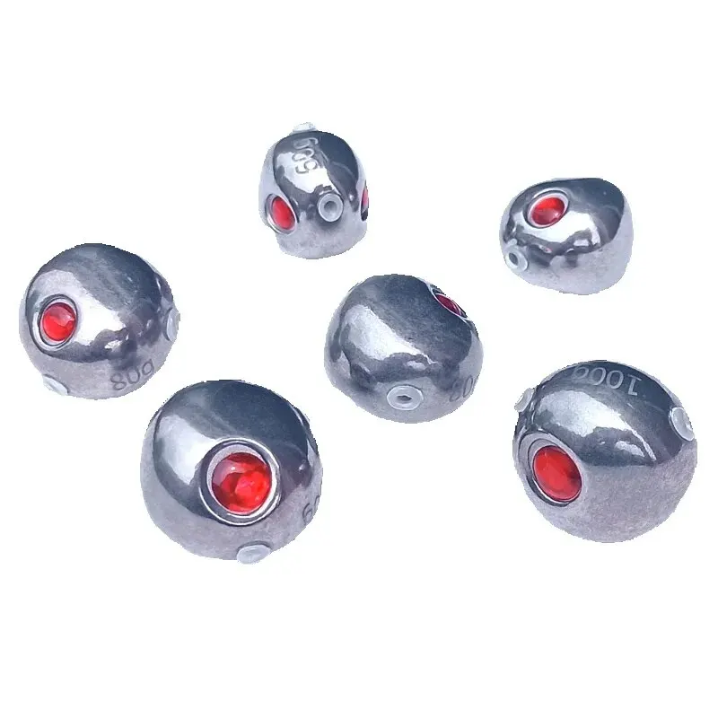 Tungsten Jig Head without Skirt Jigging Lure, Slider Snapper, Sea Bream, Jig Head, 45g, 60g, 80g, 100g, 120g, 150g