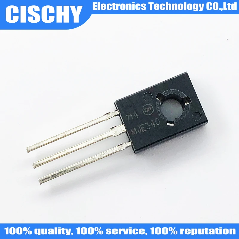 10pcs/lot KSE340 KSE350 TO126  (5PCS MJE340 + 5PCS MJE350 ) TO-126 original amplifier tube In Stock