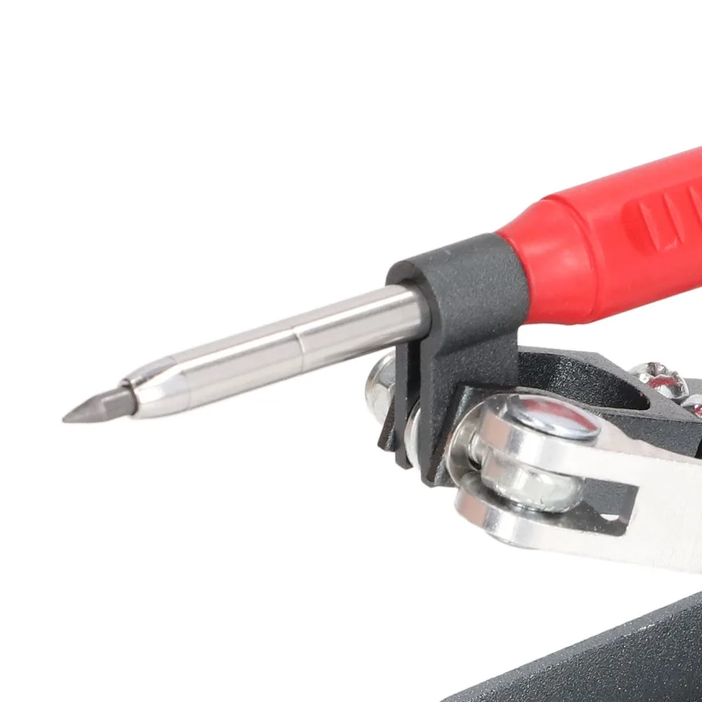Aluminum Alloy Contour Gauge Solid Carpenter Pencil Scale Marking Woodworking Compass Precise Scribers Deep Hole Construction