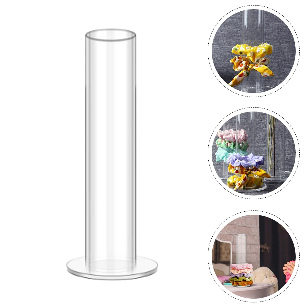 

Acrylic Hair Display St Scrunchie Holder Clear ganizer Storage Tower Thick Scrunchie Holder St Durable Multi Use Jewelry