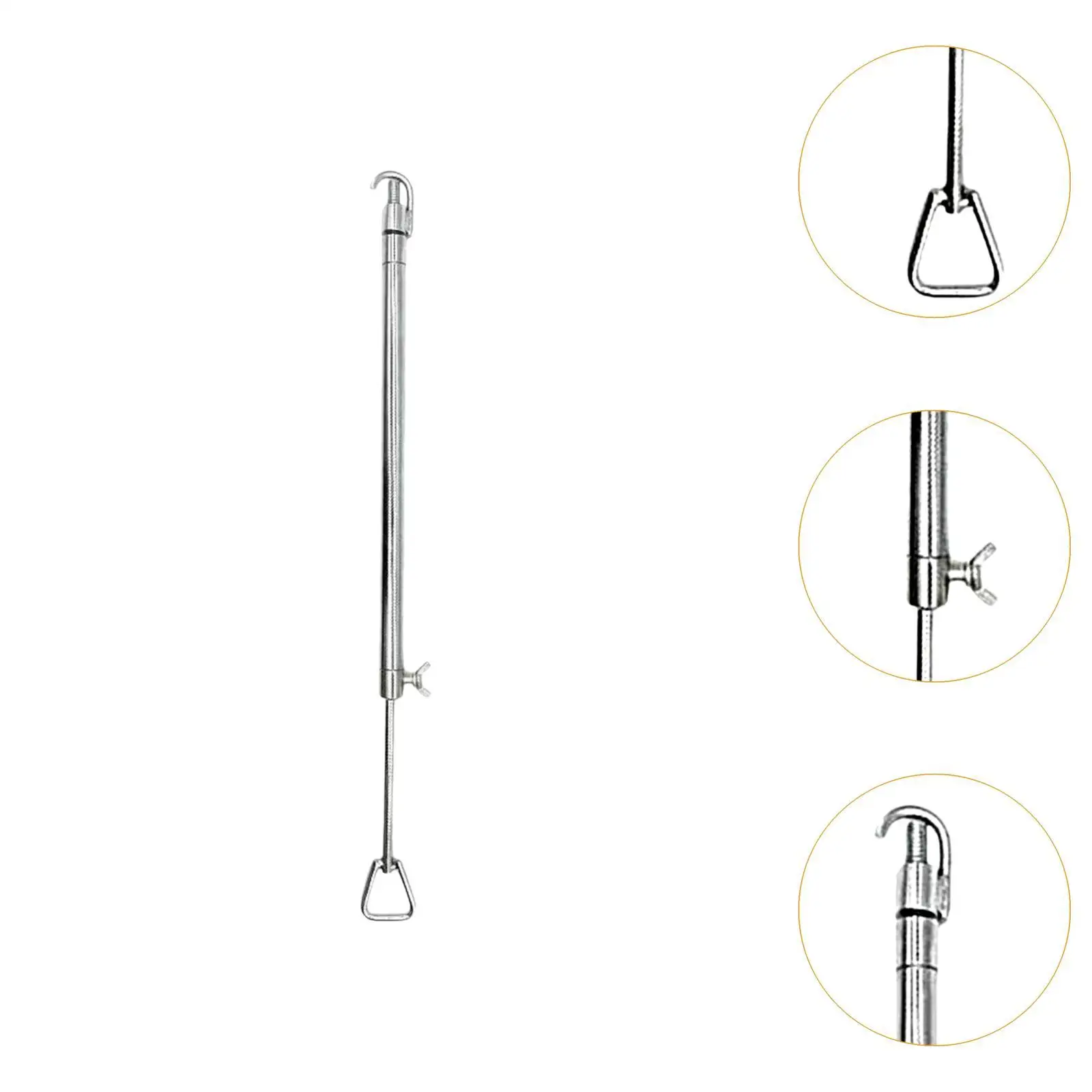 قضيب دعم باب السيارة، عمود دعم السيارة، دعم الرفع متعدد الاستخدامات، قضيب تثبيت تلسكوبي سهل التركيب للشاحنة