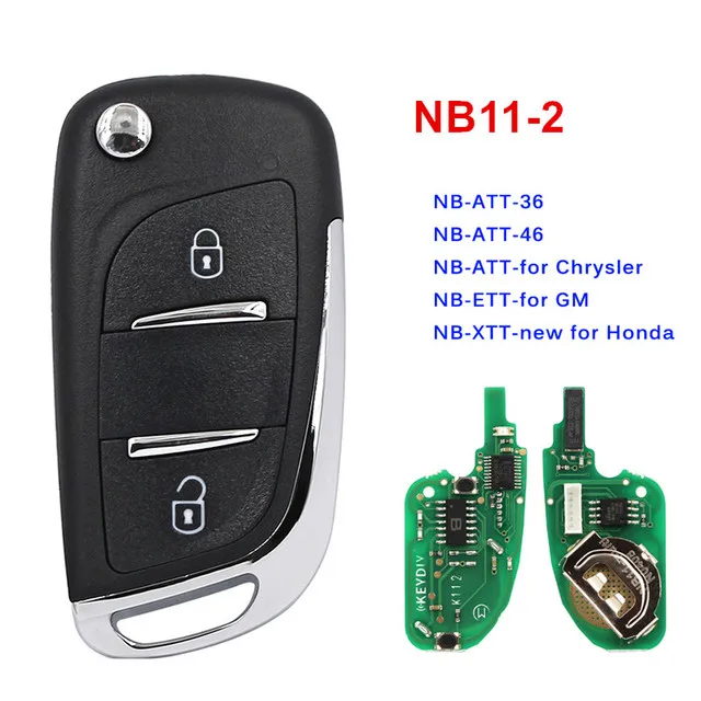 5pcs KEYDIY KD B11 NB11 B11-2 NB11-2 DS stijl 2/3 Knop Universele Afstandsbediening Autosleutel Voor KD900/KD-X2/URG200/KD MINI Sleutel Programmeur