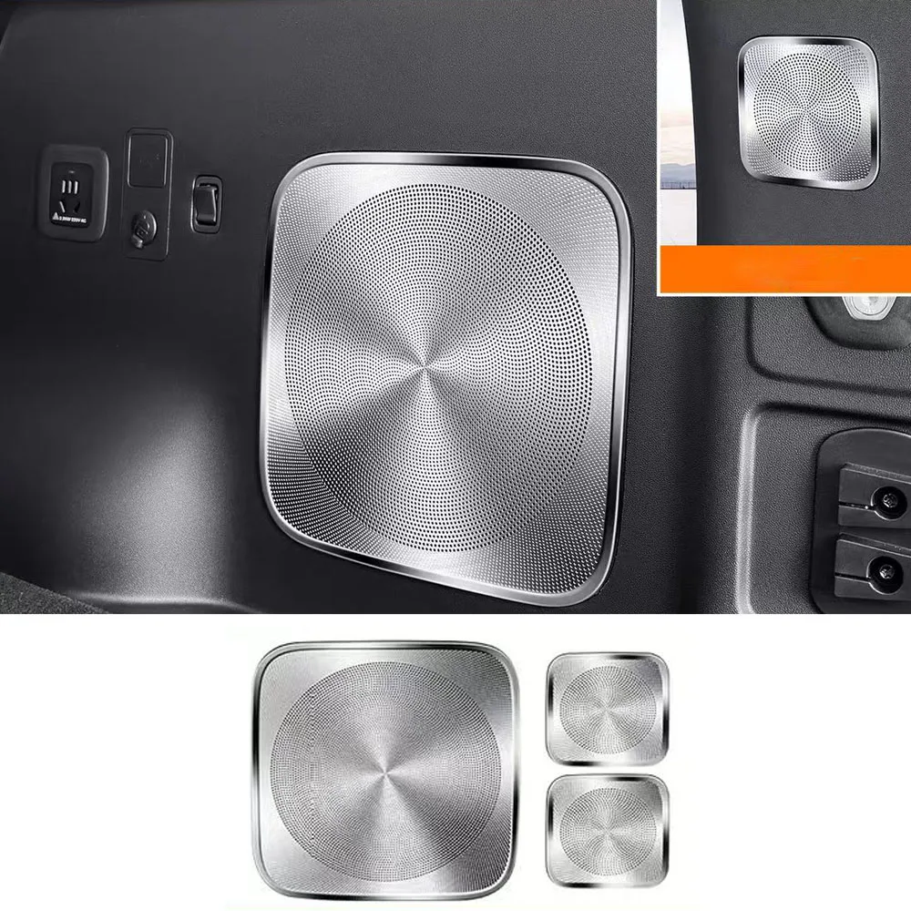 

Крышка звукового сигнала заднего багажника, модификация звука багажника, устойчивая к царапинам крышка, внутренние принадлежности, пригодные для выравнивания, леопарда, титана 7,