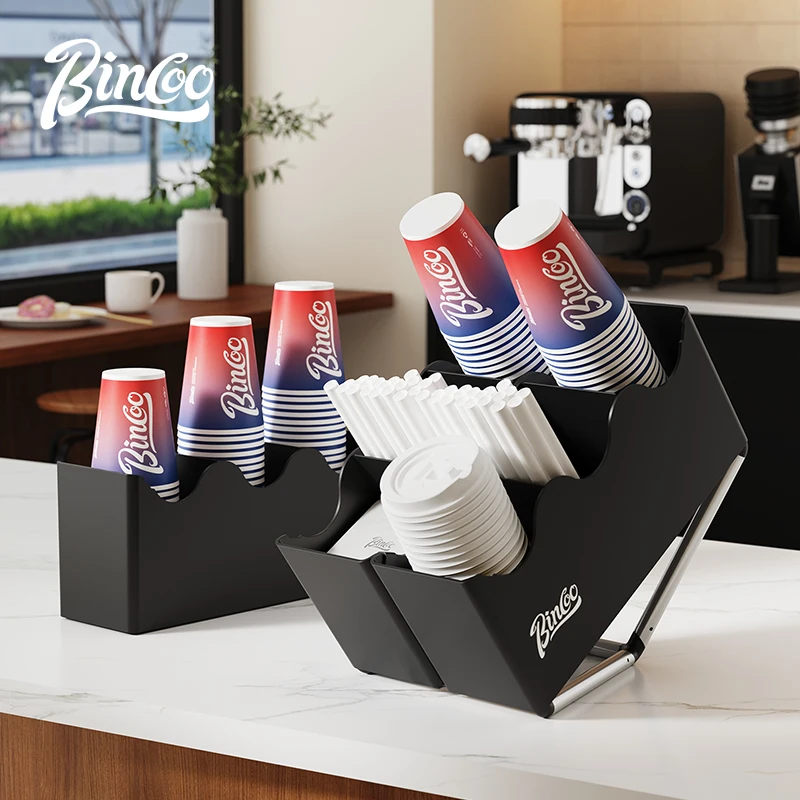 Coffee Station Organizer with Removable Stand, Multi‑Compartment Countertop Coffee Condiment Caddy for Coffee Accessories