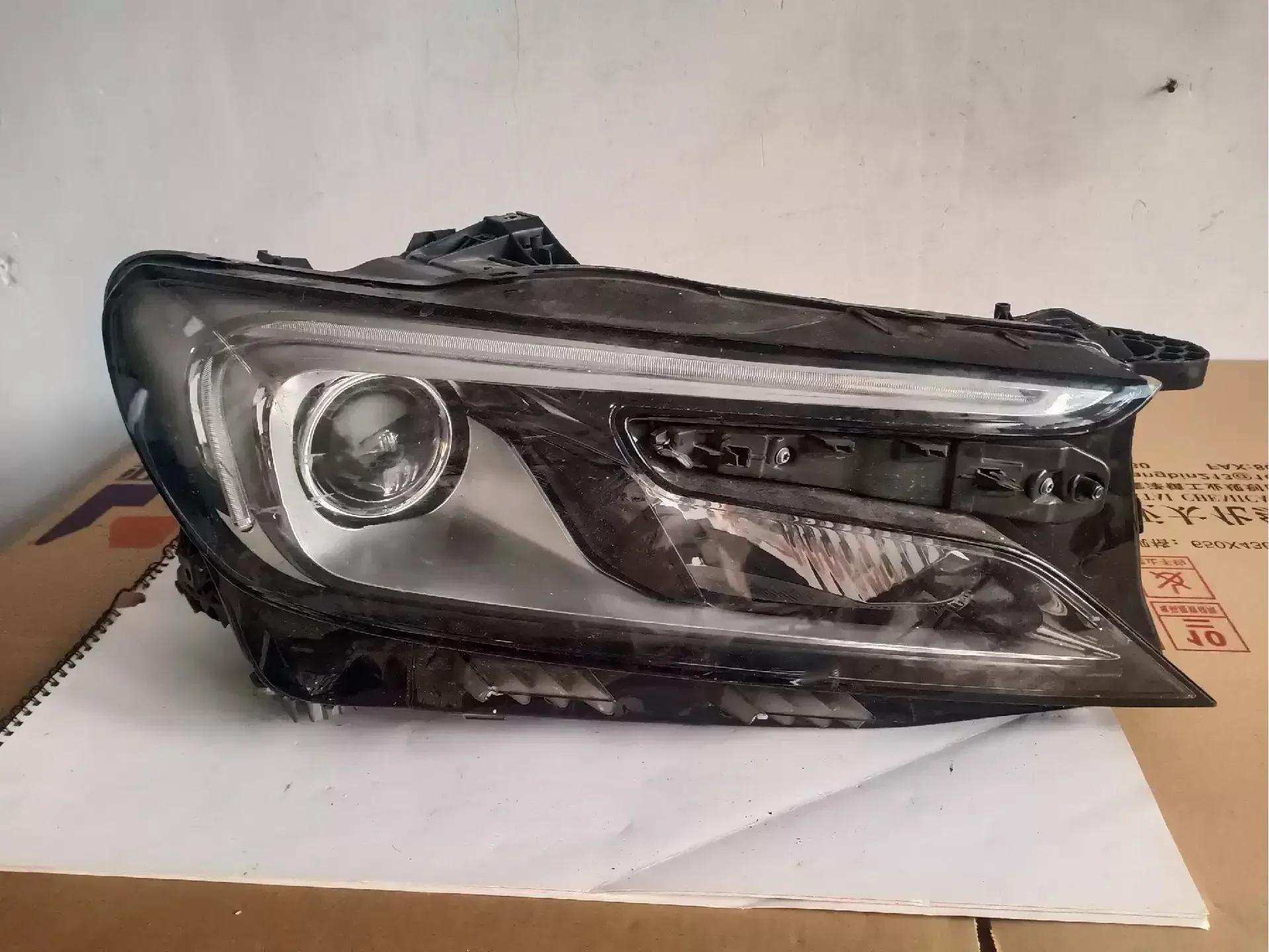 

Car Led Headlight for Citroen DS4 DS5 DS6 Daytime Running DRL Angel Eyes headlamp Low High Beam