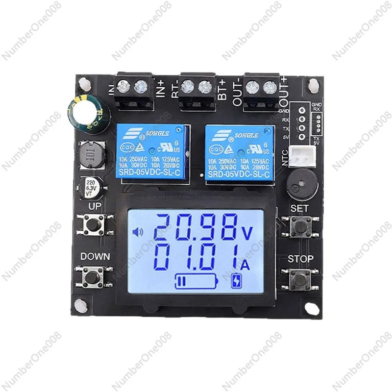 

10A Automatic Coulomb Meter Lithium Battery Charge Discharge Management Board Bidirectional Current Detector Capacity Tester