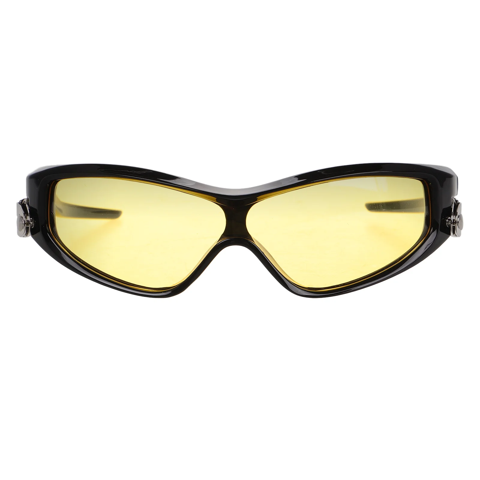 

Black Frame Yellow Lens Polarized Sunglasses Uv Protection Lightweight Portable Cycling Sunglasses For Outdoor Sports Travel