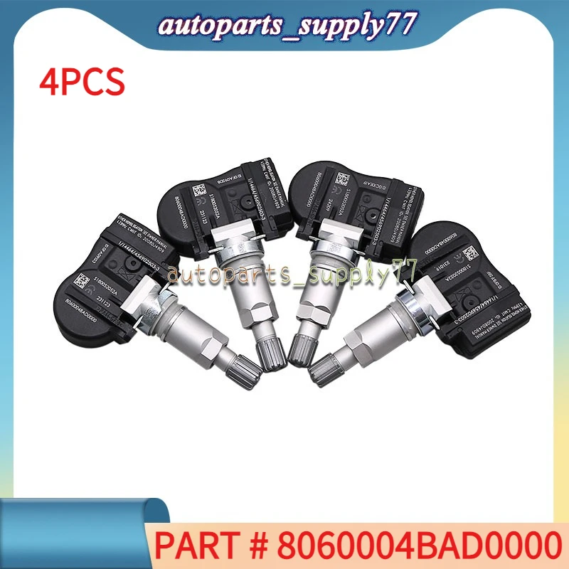 

Tire Pressure Sensor 8060004BAD0000 433MHZ Tire Pressure Monitor Systems For Trumpchi GA3 S GA6 GA8 GS4 PHEV GS5 SUPER GS7 GS8
