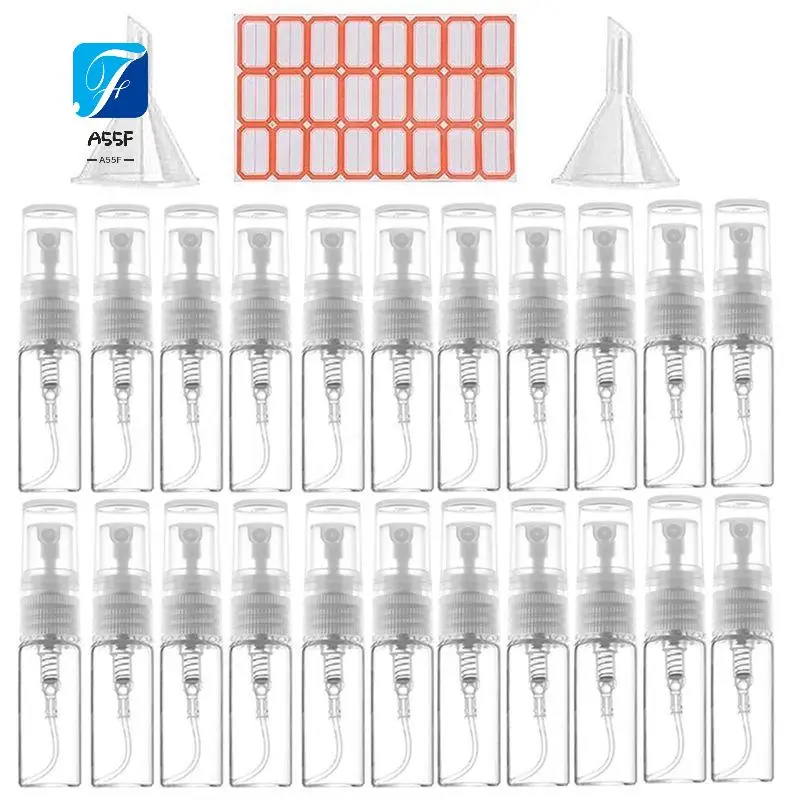 A55F-120Pcs Small Cosmetic Packing Atomizer Perfume Bottles Atomizing Spray Liquid Container For Travel