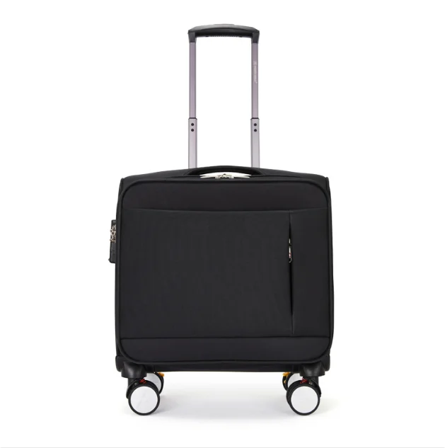

Men Cabin size carry on Rolling Luggage Travel Rolling luggage bag with Wheels 18 inch oxford Luggage Suitcase Spinner suitcase