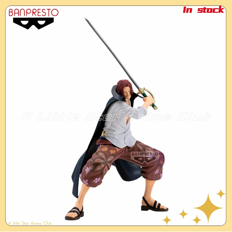

В наличии оригинальная модель BANPRESTO Grandista ONE PIECE Shanks, коллекция игрушек, анимационная фигурка