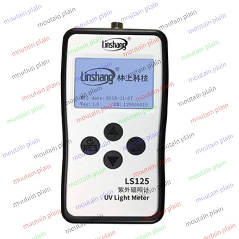 UV Power Meter Test Intensity and Energy of UV LED Point Light UV Curing UVA-X0 Probe UVA LED Sensor for LS125