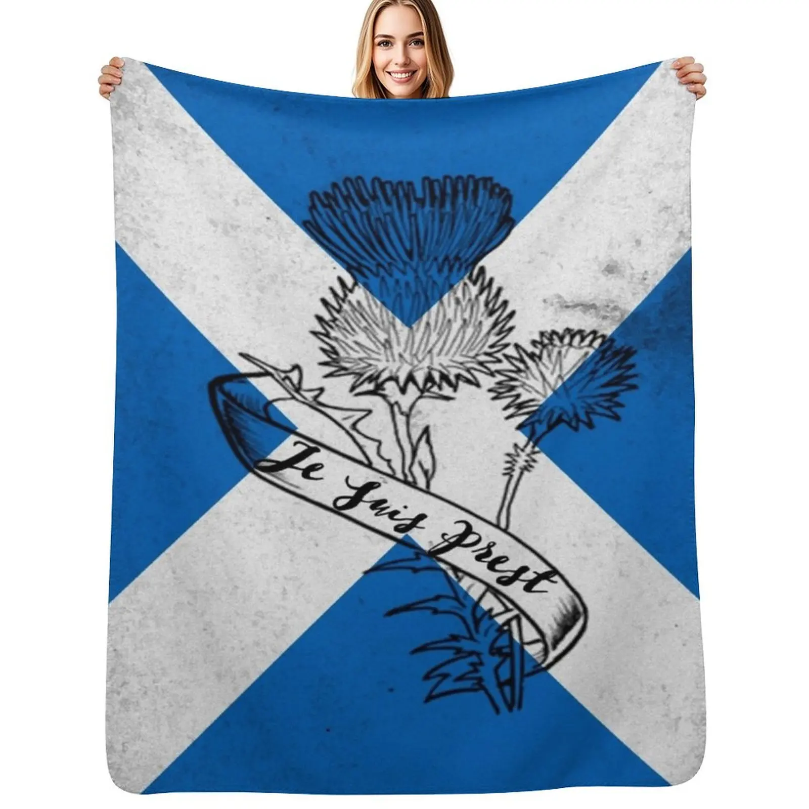 SCOTLAND FLAG Throw Blanket Multi-Purpose Blankets For Baby Cute blankets and throws Luxury Throw sofa bed Blankets